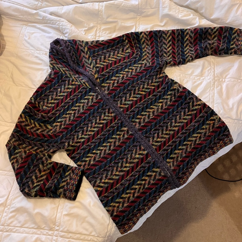 Le Moda Multicolor wool blend  Cardigan